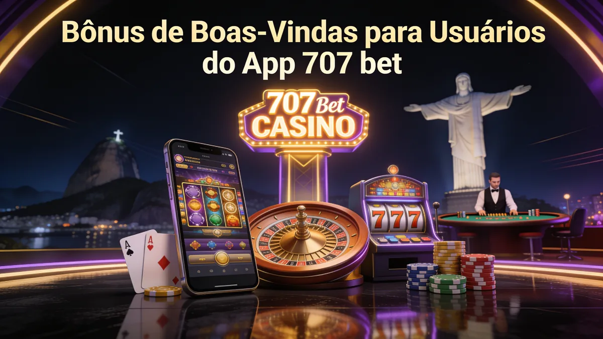Bônus de Boas-Vindas para Usuários do App 707 bet — 707 bet no Brasil